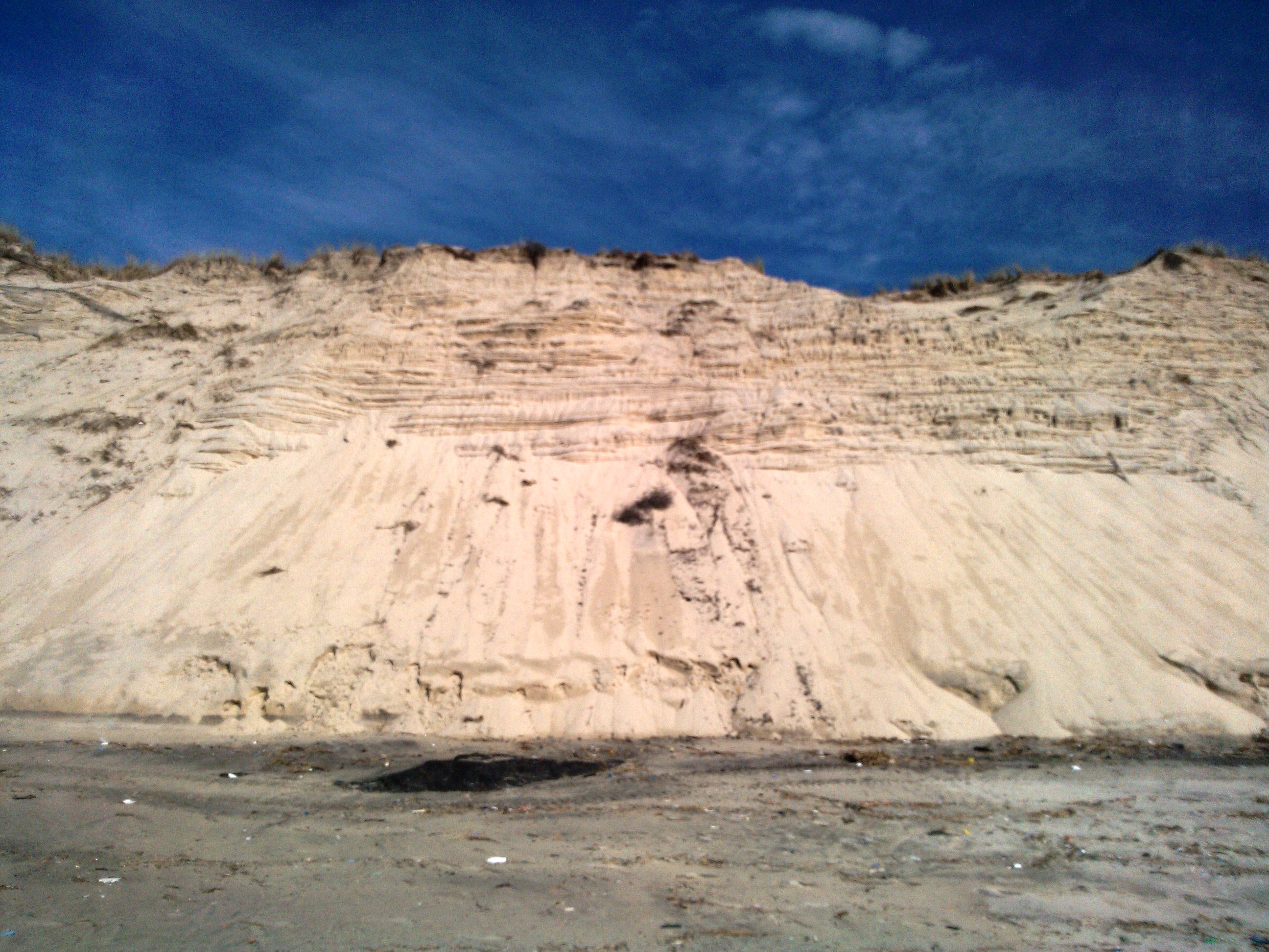 La dune érodée