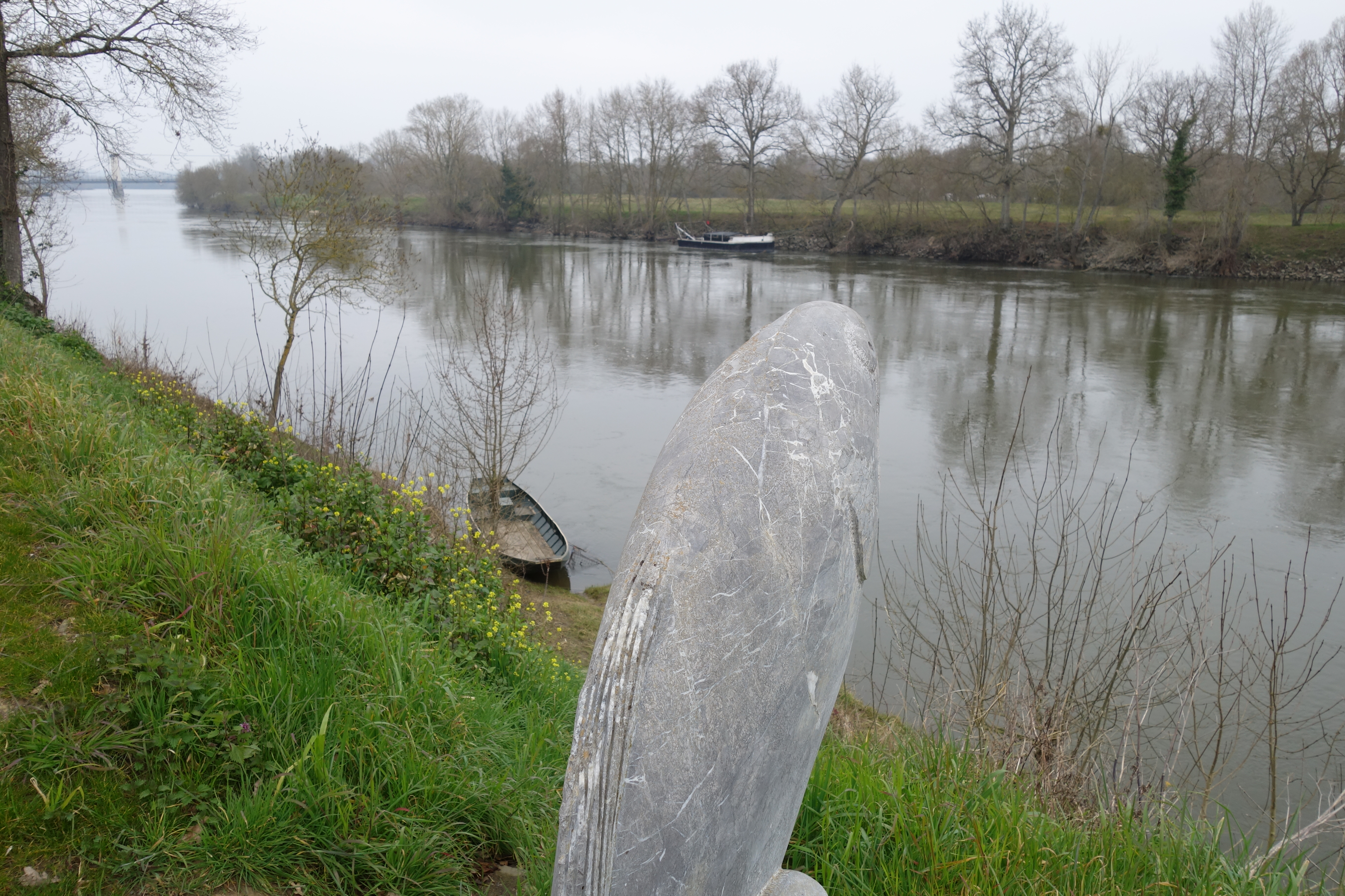 À Montjean sur Loire, souvenir d’industrie