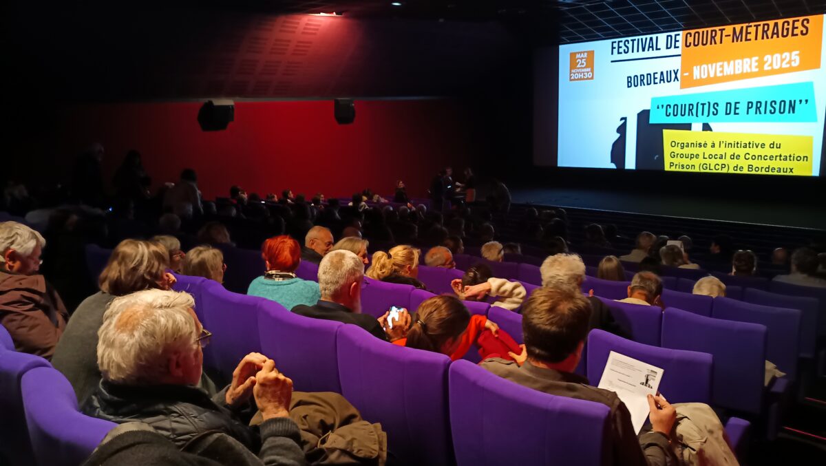 La soirée du Festival Cour(t)s de prison